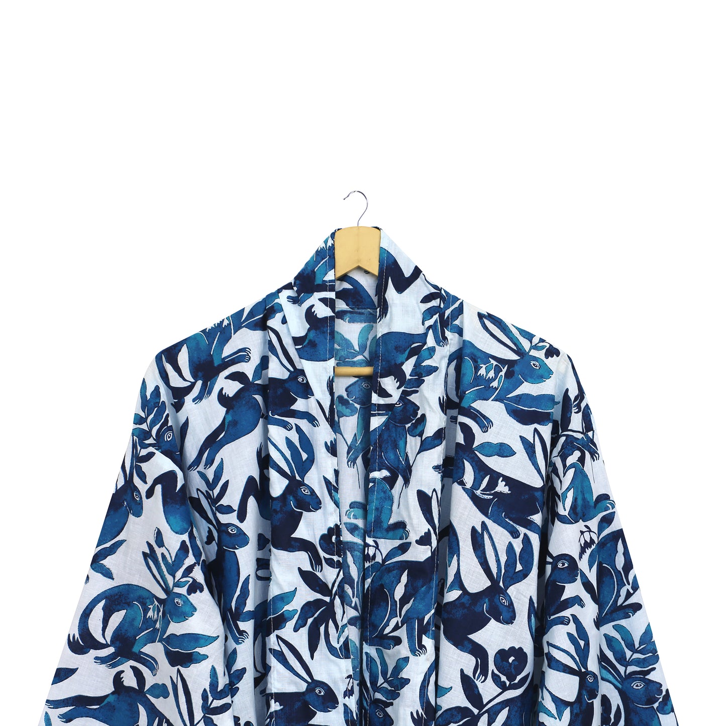 Kimono Bath Robes/ Night Suit -Blue Rabbit