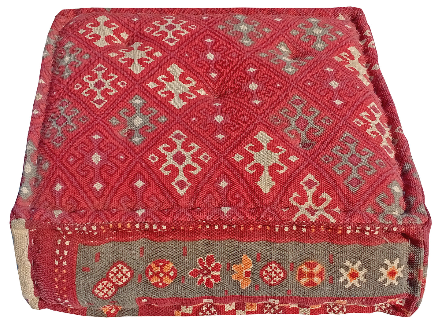 Floor Mattress Red - The Teal Thread