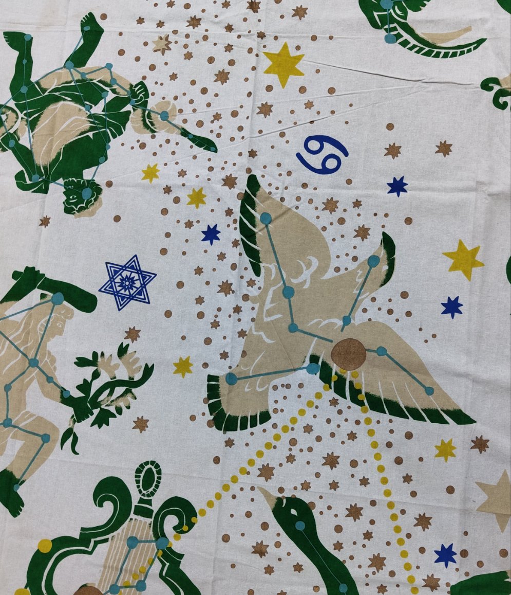 Hermes Greek 4 Seater Table Cover 45 x 60 inches - white