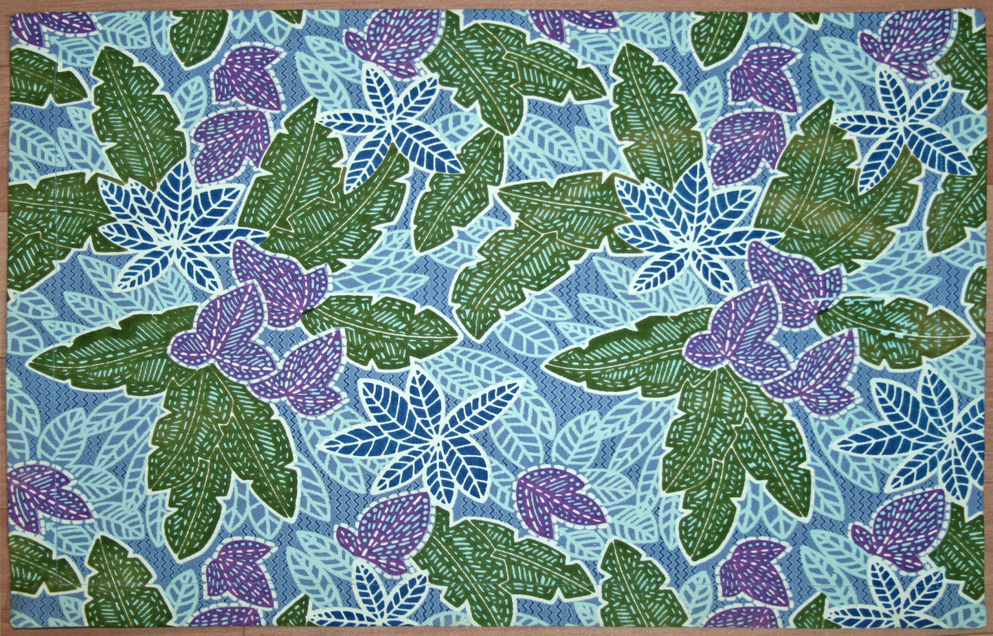 Dining Place Mat Set of 6 -Tropical Rains - The Teal Thread