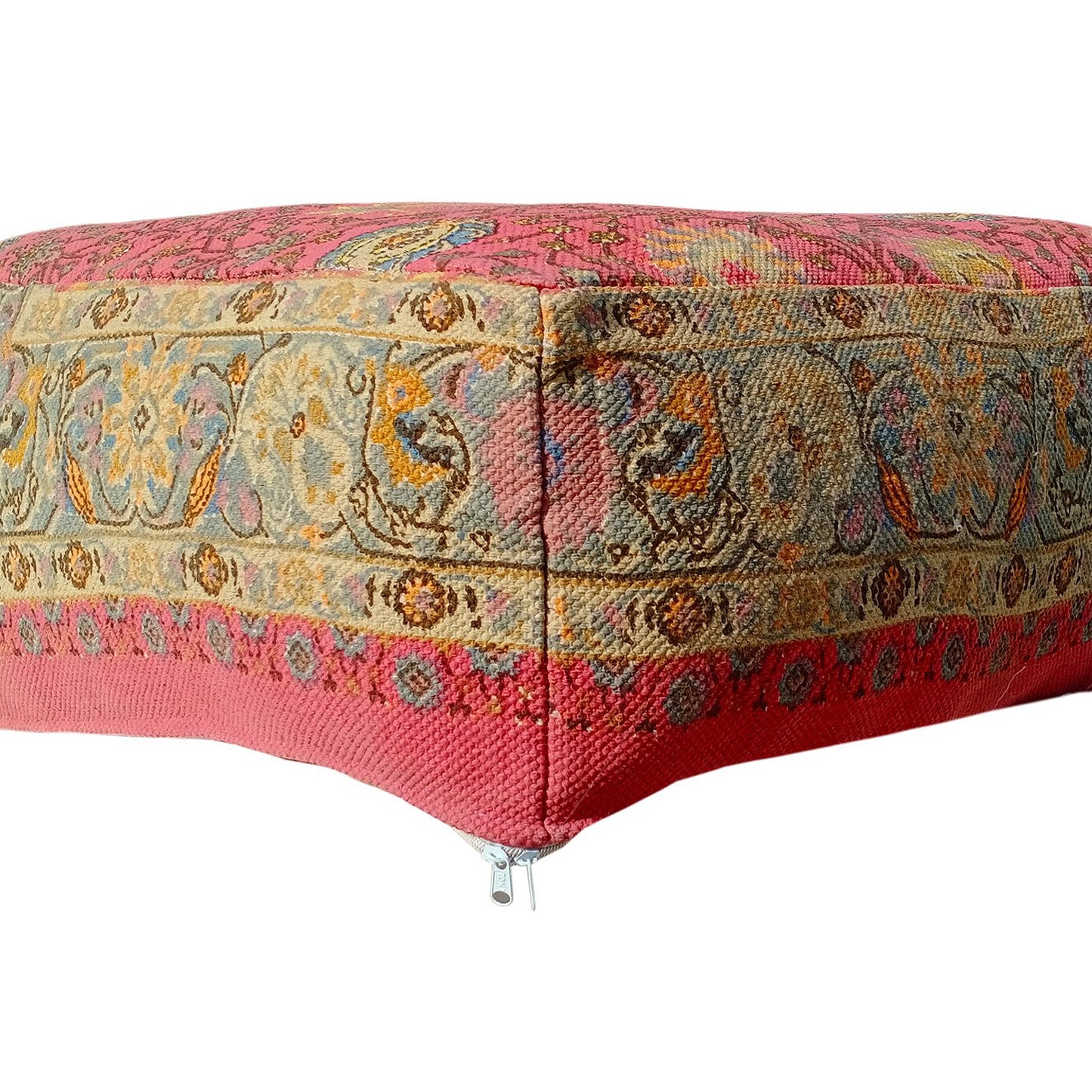 Ottoman Multicolor / bean bag - Des4 - The Teal Thread