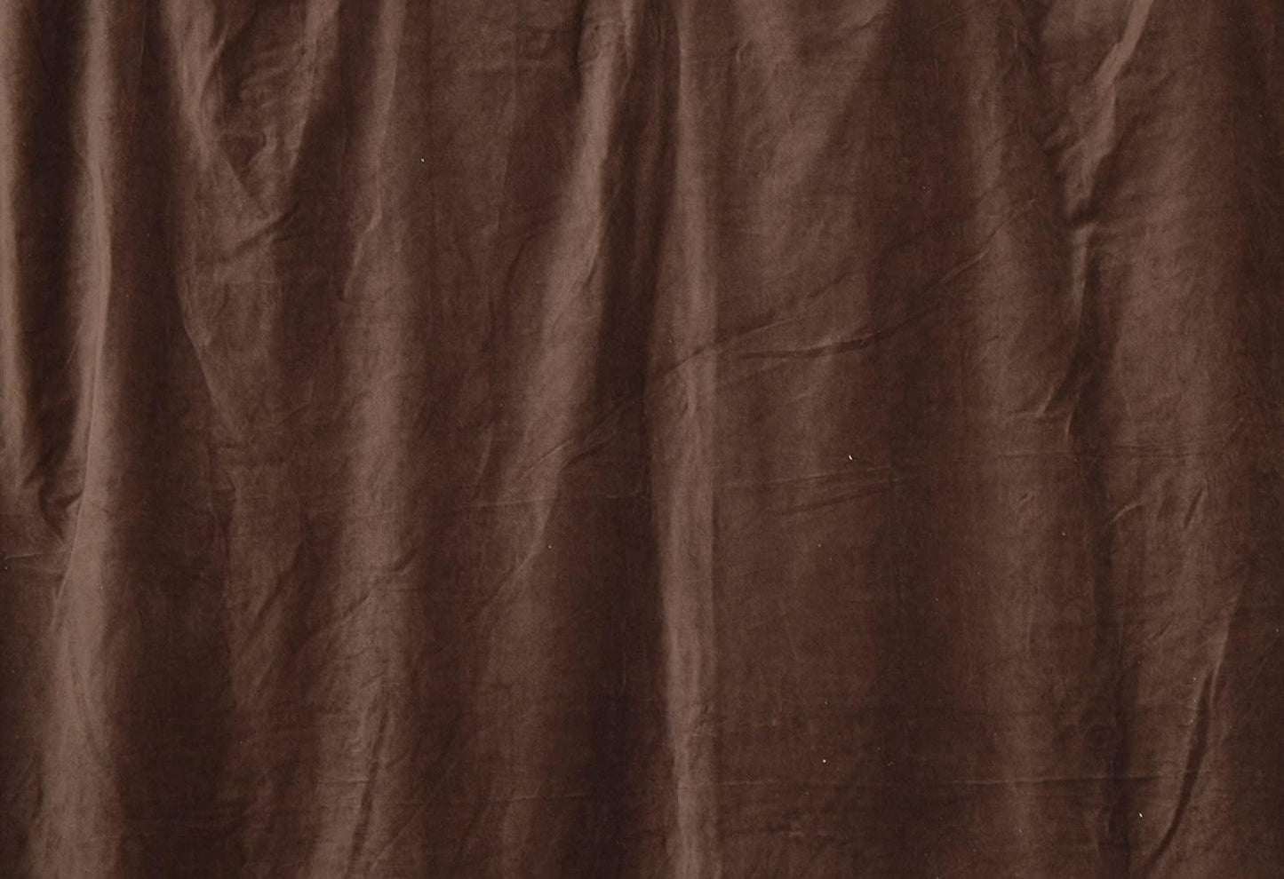 Solid Color 1 Velvet Curtain-Brown - The Teal Thread