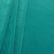 Velvet fabric for upholstery-Teal - The Teal Thread