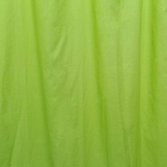 Cotton Cambric lime Green width 44 inches Fabric per meter