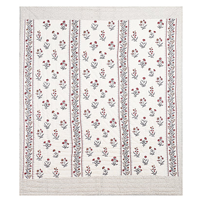 Block Print Soft Jaipuri Razai Quilt- 4