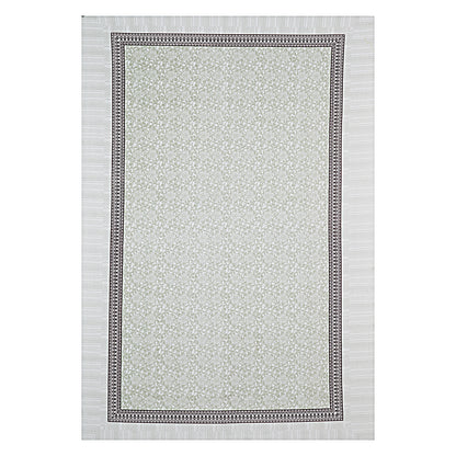 6/8 Seater green floral Dining Table Cover