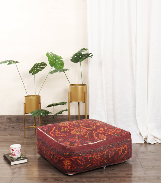 Rug Ottoman / bean bag- Pattern5