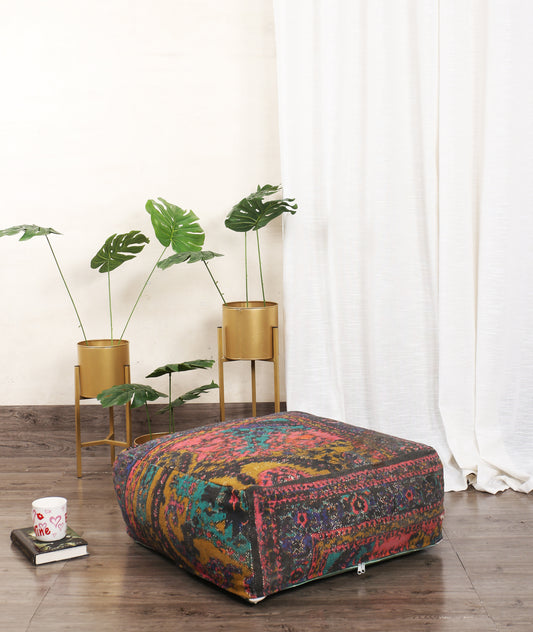 Rug Ottoman / bean bag- Pattern6