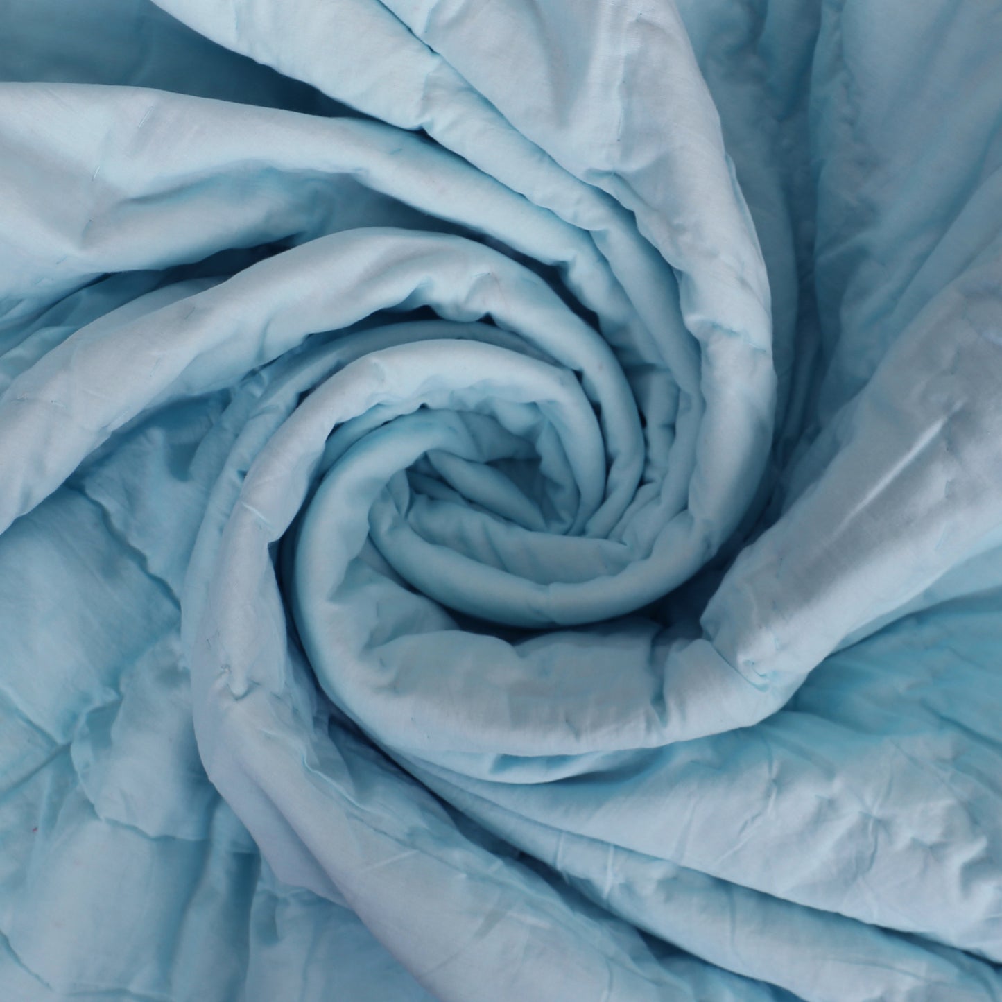 Solid Blue Super Soft Reversible Quilt/Comforter