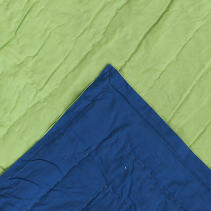 Green and Blue Super Soft Reversible Quilt/Comforter