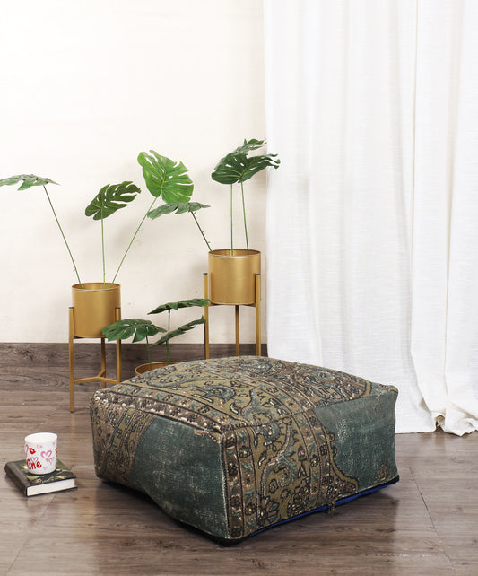 Rug Ottoman / bean bag- Pattern10
