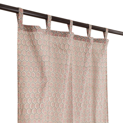 Cambric Curtain Pair-Beige-Sale