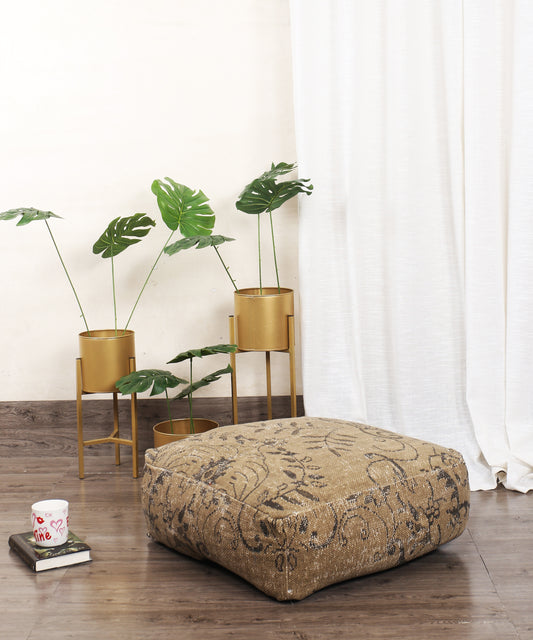 Rug Ottoman / bean bag- Pattern11