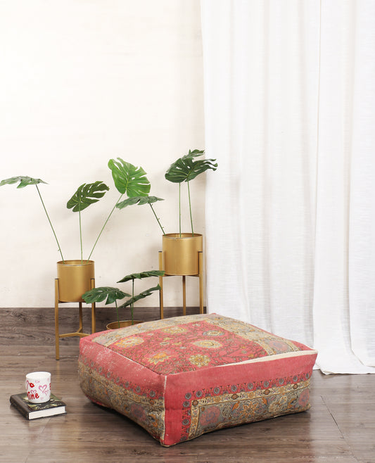 Rug Ottoman / bean bag- Pattern19