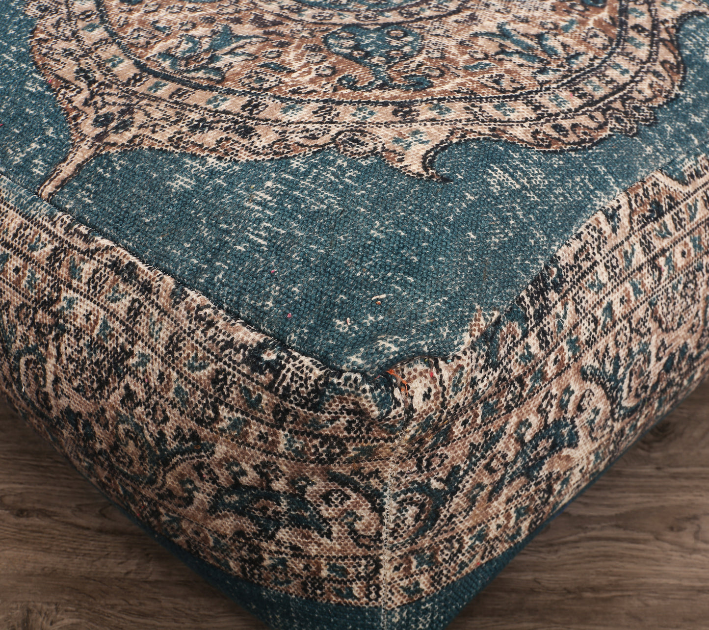 Rug Ottoman / bean bag- Pattern28