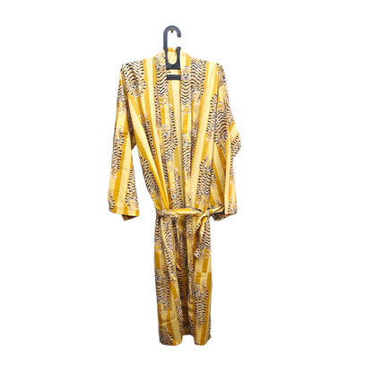 Kimono Bath Robes/ Night Suit - Tiger Stripes