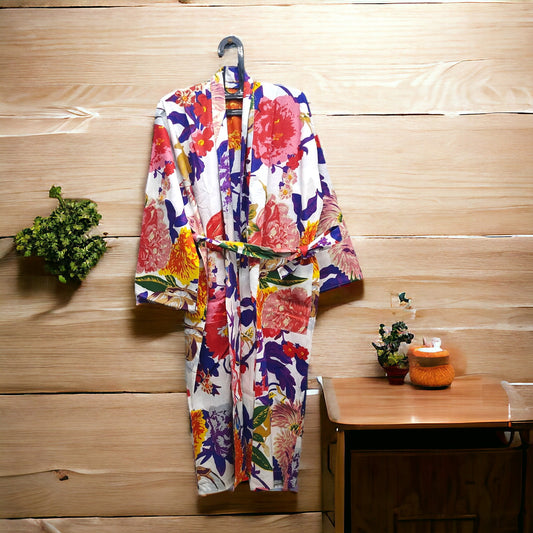 Kimono Bath Robes/ Night Suit - Anthropologie Floral