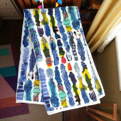 Baby dohar/ ac quilt ocean