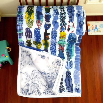 Baby dohar/ ac quilt ocean