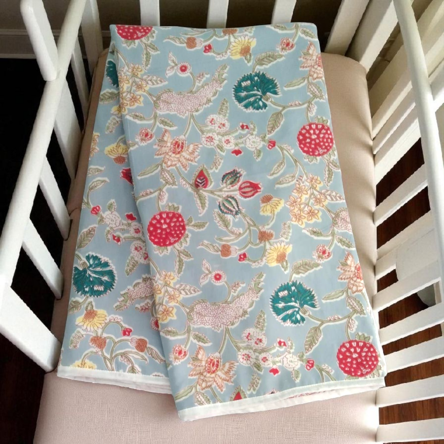 Baby dohar/ ac quilt tropical grey
