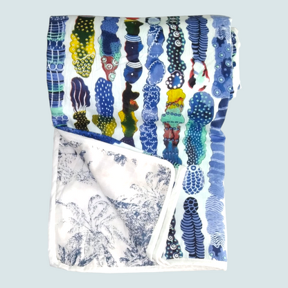 Baby dohar/ ac quilt ocean