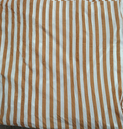 Thick Stripes Cotton cambric 44 inches width Fabric per meter