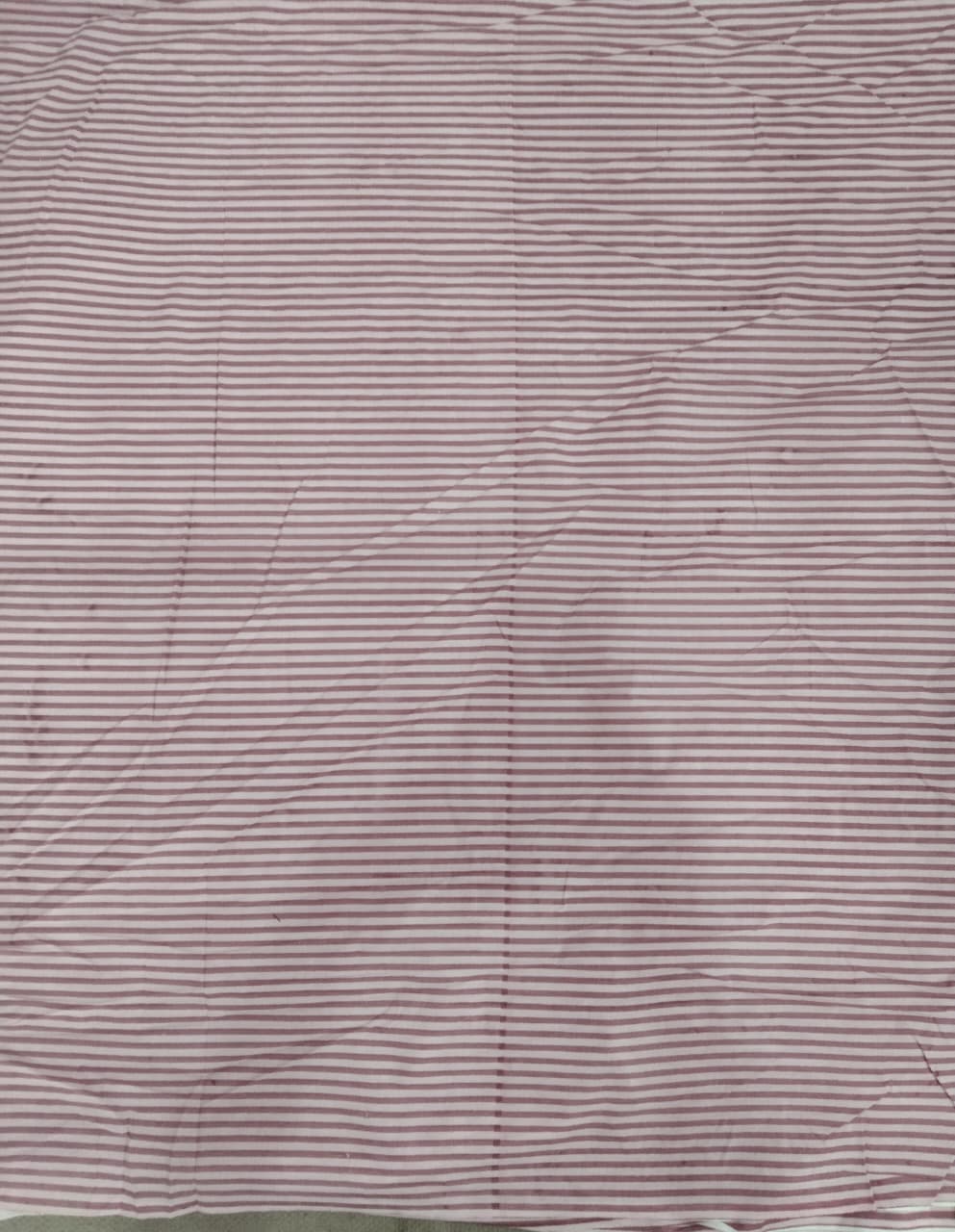 Thin Stripes Cotton cambric 44 inches width Fabric per meter