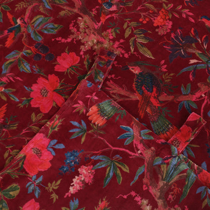 limited time holiday sale Birds of Paradise 1 Velvet Curtain