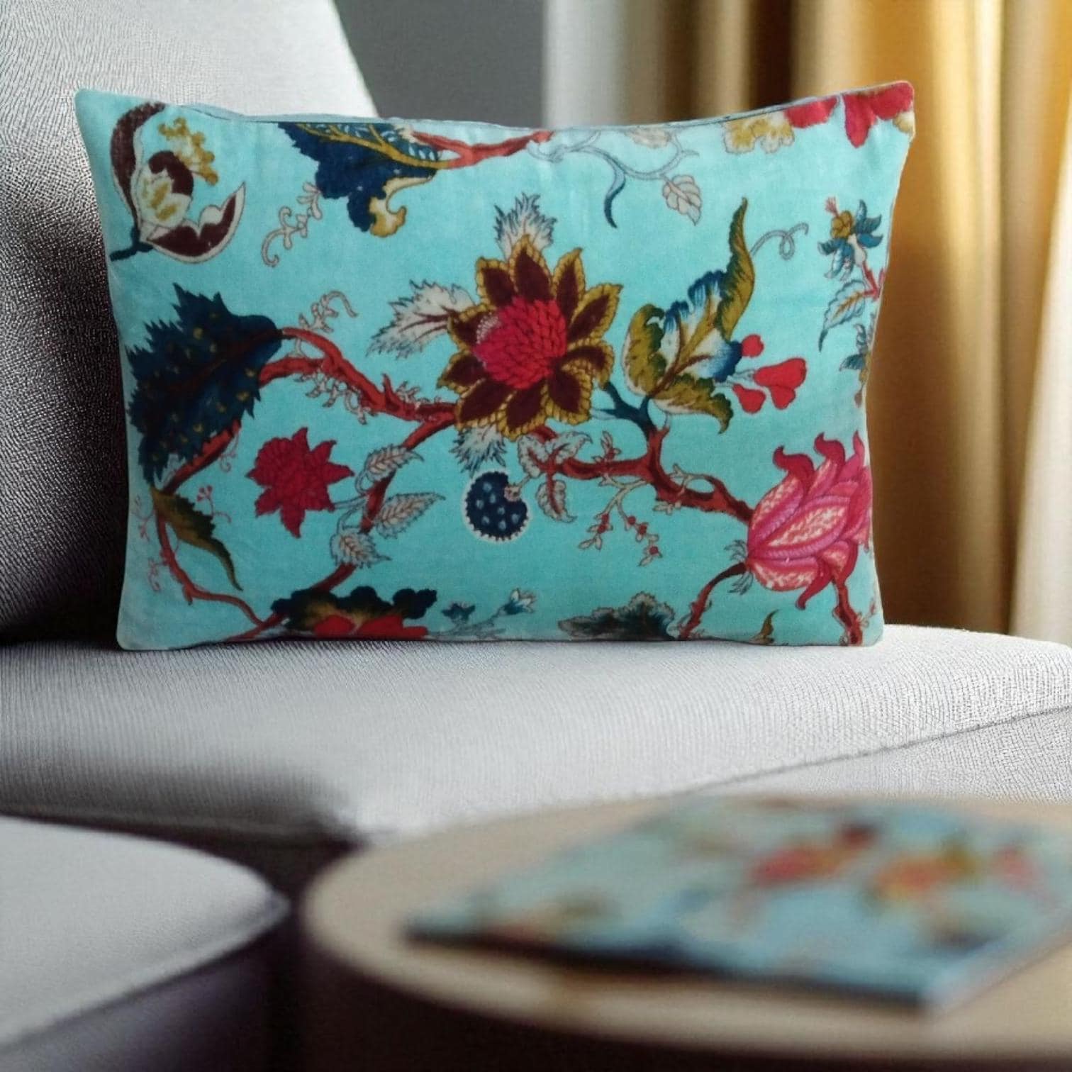 Tree of life Velvet Cushion Cover/ Sham cover 30x50 cms