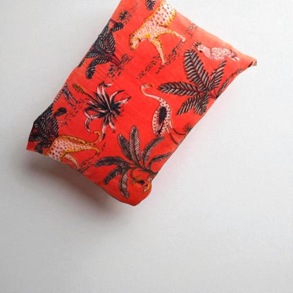 Jungle Velvet Cushion Cover/ Sham cover 30x50 cms