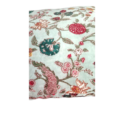 floral cushion cover 18x18 inches