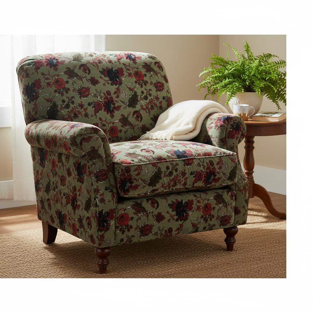 Cotton Velvet Fabric for Upholstery / DIY/ Dresses -Tree of Life