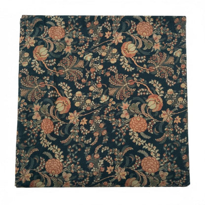 Cotton Velvet Fabric for Upholstery / DIY/ Dresses - Vintage floral Mukut 2
