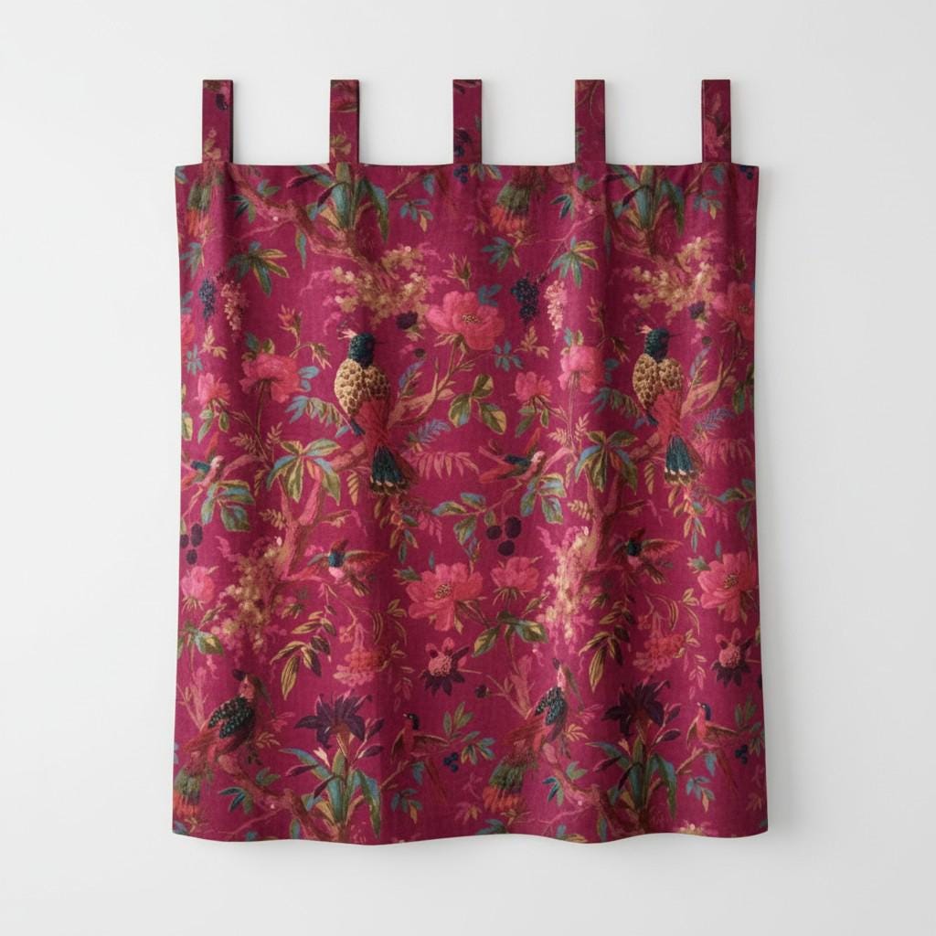 limited time holiday sale Birds of Paradise 1 Velvet Curtain