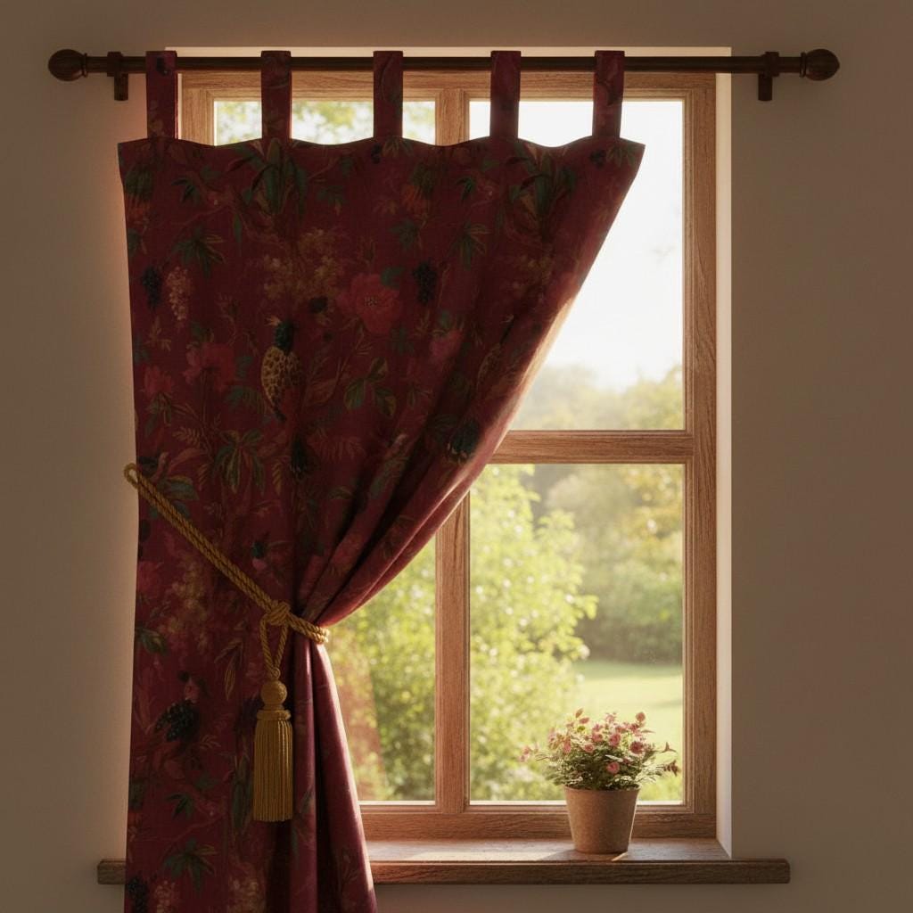 limited time holiday sale Birds of Paradise 1 Velvet Curtain