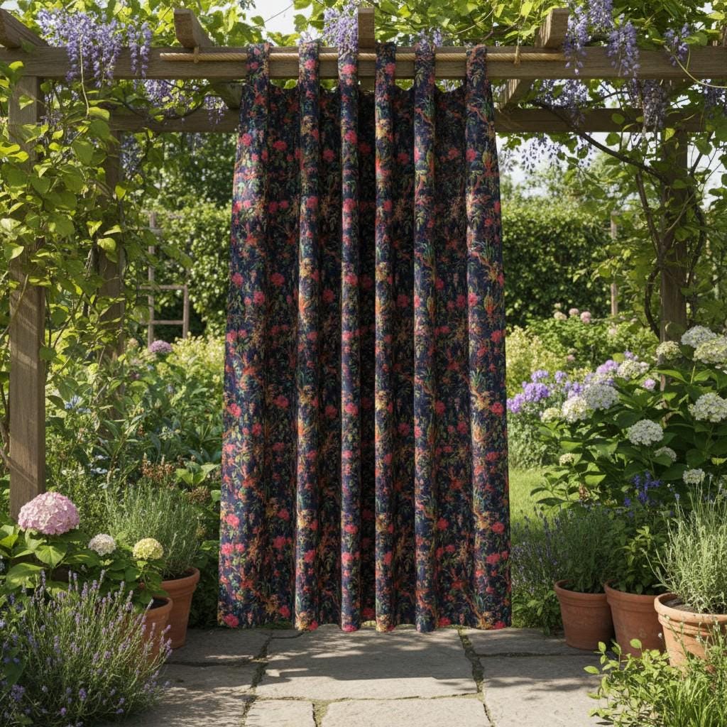 limited time holiday sale Birds of Paradise 1 Velvet Curtain