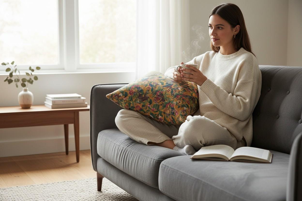 limited time holiday sale Monkey Velvet Cushion Cover- Mustard both sides print