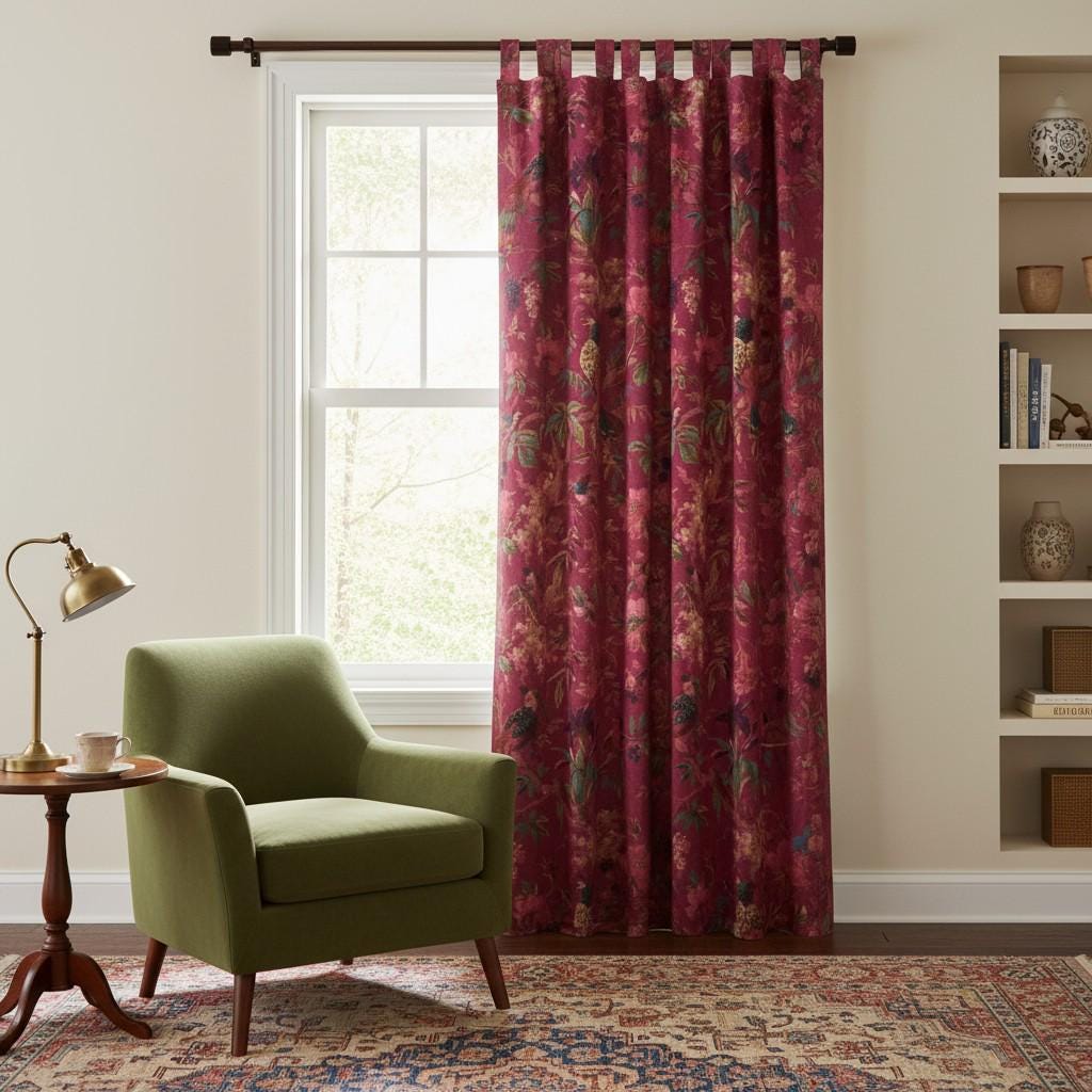 limited time holiday sale Birds of Paradise 1 Velvet Curtain