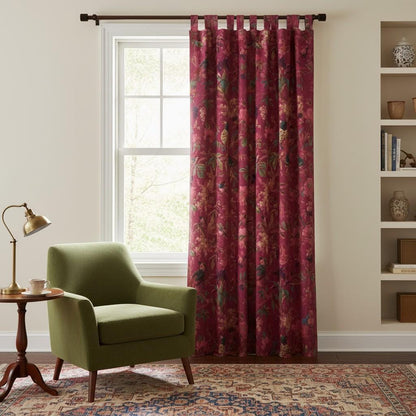 limited time holiday sale Birds of Paradise 1 Velvet Curtain