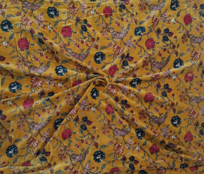 Cotton Velvet Fabric for Upholstery / DIY/ Dresses - Kishori Classic