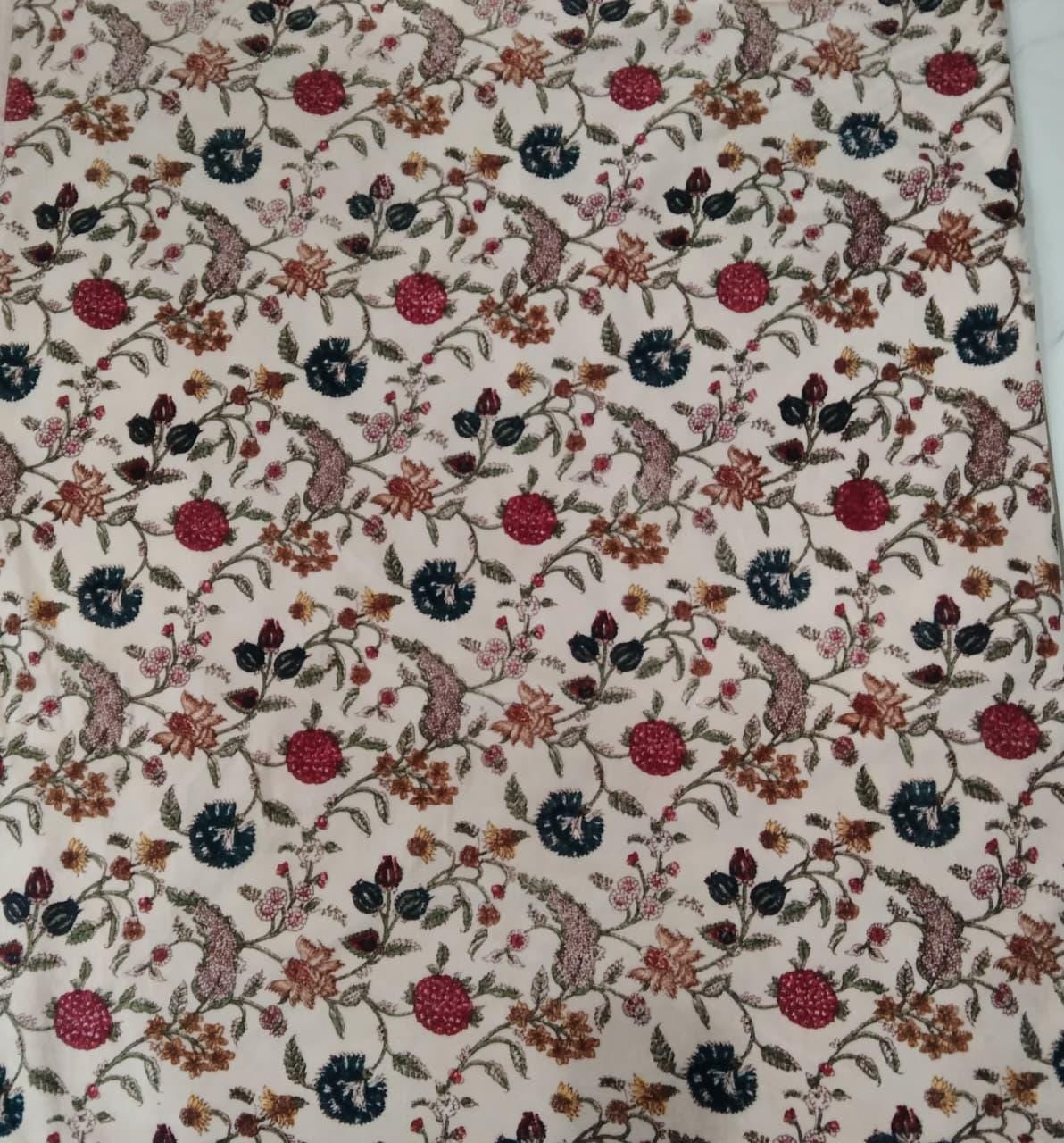 Cotton Velvet Fabric for Upholstery / DIY/ Dresses - Kishori Classic