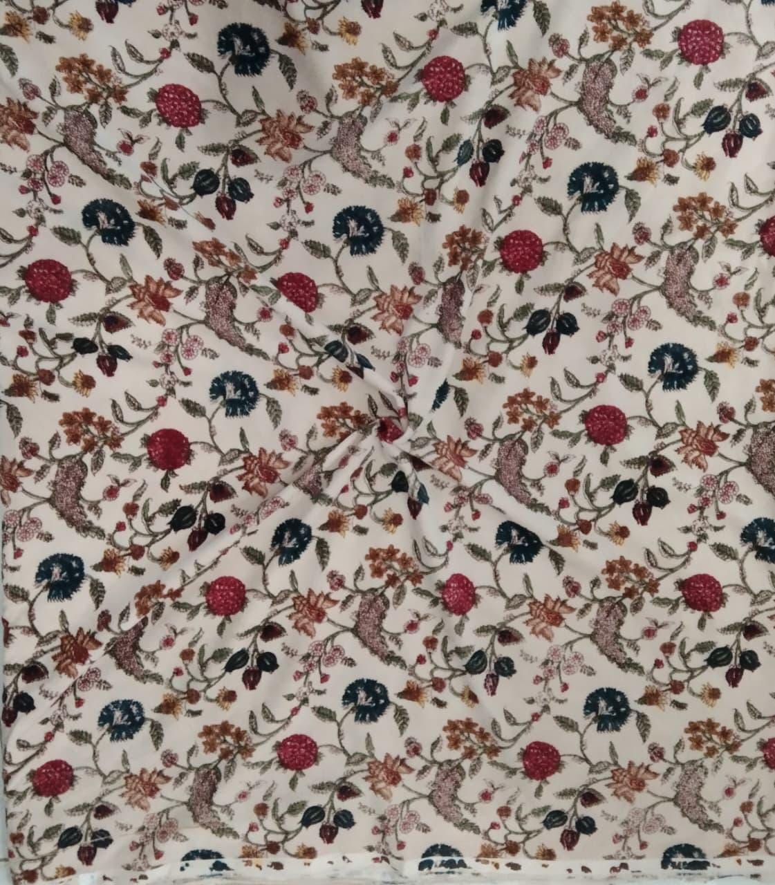 Cotton Velvet Fabric for Upholstery / DIY/ Dresses - Kishori Classic