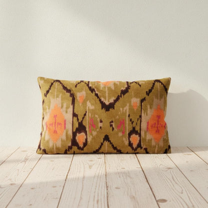 Cotton Velvet Cushion Cover 30 x 50 cm printed Velvet Ekat Zipper Closure