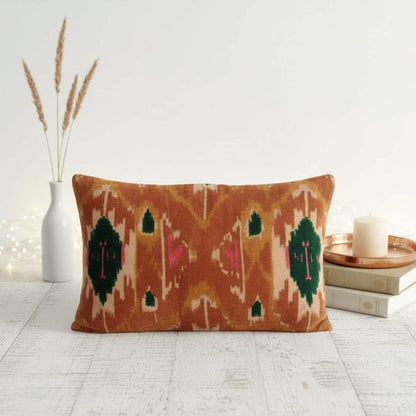 Cotton Velvet Cushion Cover 30 x 50 cm printed Velvet Ekat Zipper Closure