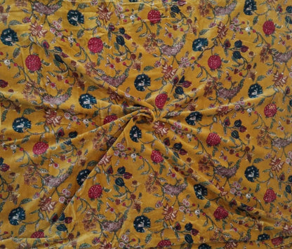 Cotton Velvet Fabric for Upholstery / DIY/ Dresses - Kishori Classic