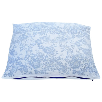 20 " Sky Blue Cotton Cushion Cover