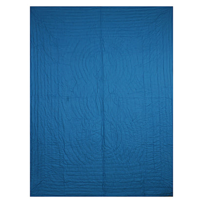 Bird Print Jaipuri Razai Blue - The Teal Thread