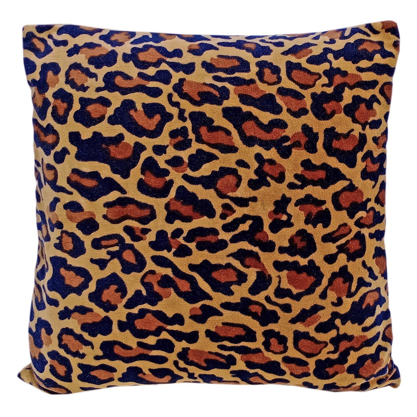 Leopard Print Velvet Cushion Cover - The Teal Thread