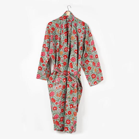 Kimono Bath Robes/ Night Suit -DS14 - The Teal Thread