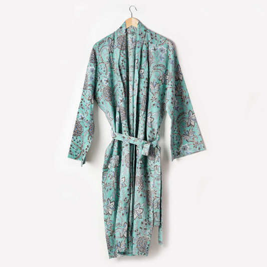 Kimono Bath Robes/ Night Suit -DS22 - The Teal Thread